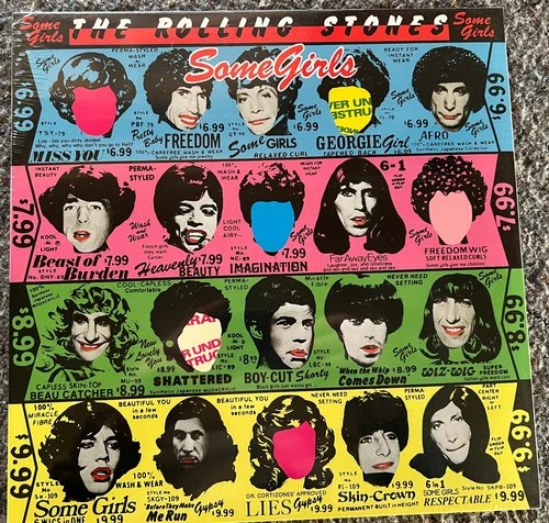 ROLLING STONES Some Girls GERMAN press SEALED/NEW Re-issue MINT! CLASSIC! LP