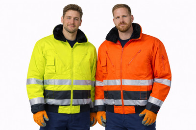 Warnweste mit Taschen KFZ Weste Auto Sicherheitsweste Warnschutzshirt Pilotjacke