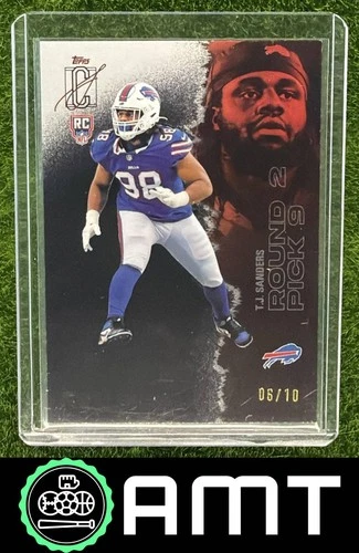 2025 Topps Signature T.J. Sanders Rookie Class Autographs (RAW)