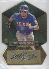 2014 Topps Supreme Stylings Green 34/45 Rougned Odor #SS-ROD Rookie Auto RC 2u5