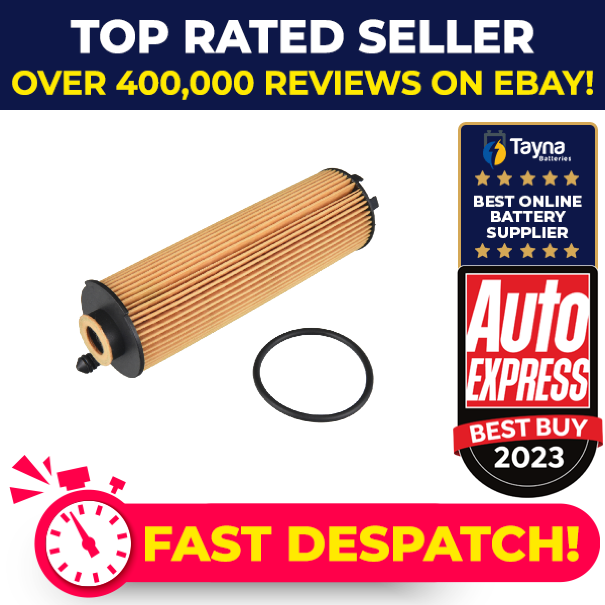Oil Filter fits MERCEDES E53 AMG 3.0 2018 on M256.930 Blue Print A2561840000 New