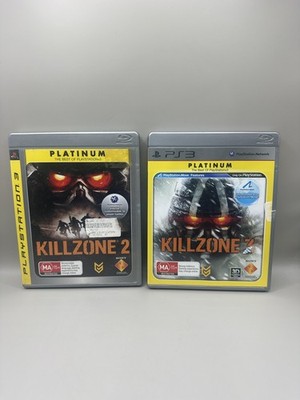 Killzone 2 & 3 Platinum - Sony PlayStation 3 PS3 Games x 2 PAL