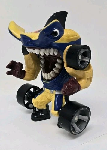 Mattel Street Sharks Turbo Jab Hammerhead Action Figure 1995 Vintage