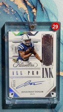 2023 Panini Flawless - Jonathan Taylor, Colts All-Pro Ink On Card Auto /20