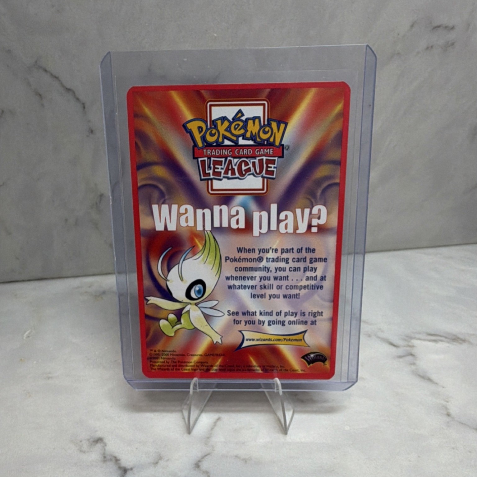 Pokemon Center NY 41 Lucky Stadium Black Star Promo Insert ONLY