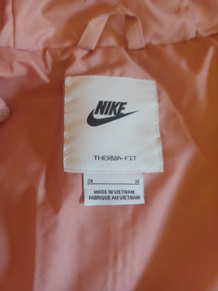 Chaqueta Nike Sportswear para mujer ajuste térmico, nueva con etiquetas talla XXL rosa Foto 4 de 4