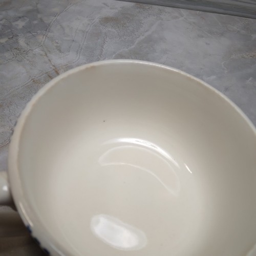 2 Vtg Currier & Ives Royal China Teacups/Saucers Carriage/Steamboat, Imperfect - Picture 9 of 10
