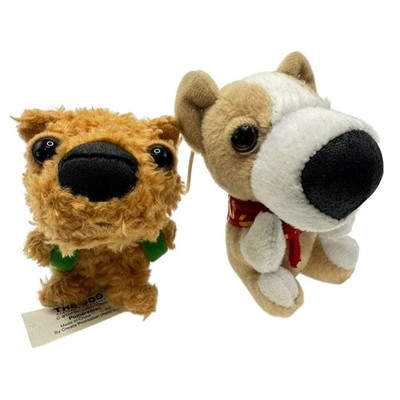 Rare Vtg The DOG Artlist Collection McDonald's Plush Set Pomeranian Welsh Corgi
