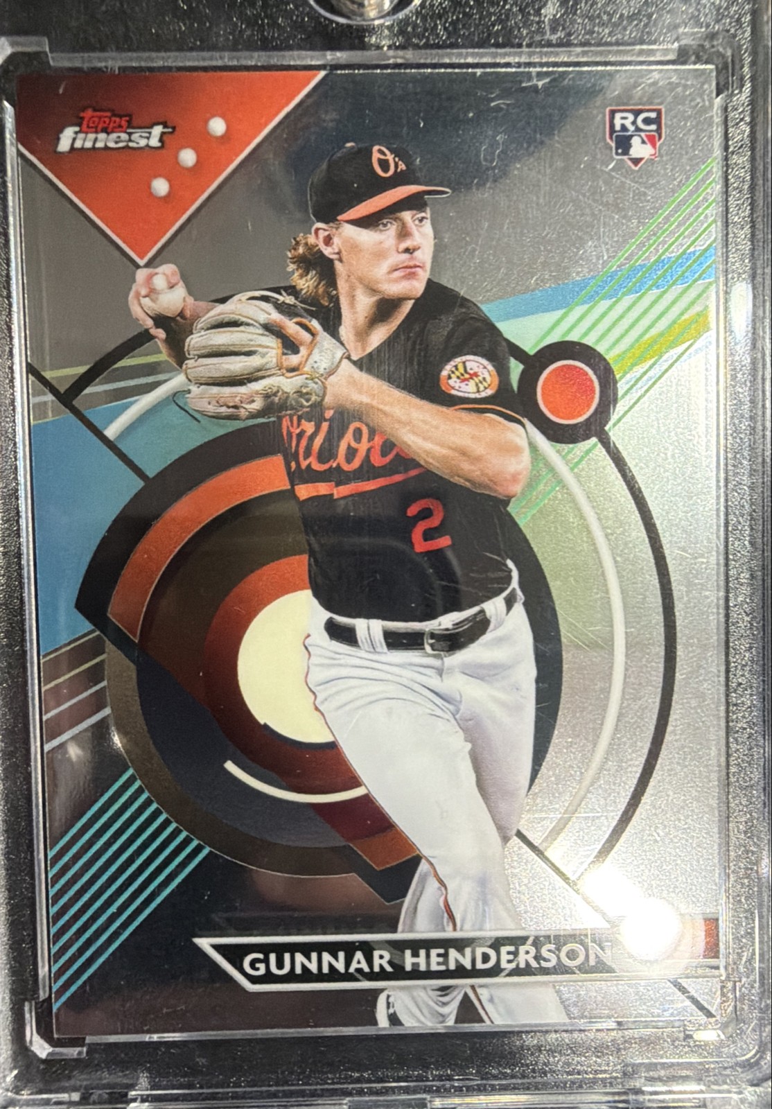 2023 Topps Finest - Gunnar Henderson #100 Refractor (RC)
