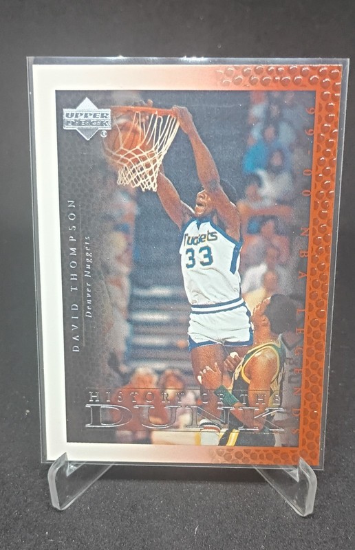 1999-00 Upper Deck NBA Legends - History of the Dunk David Thompson #56