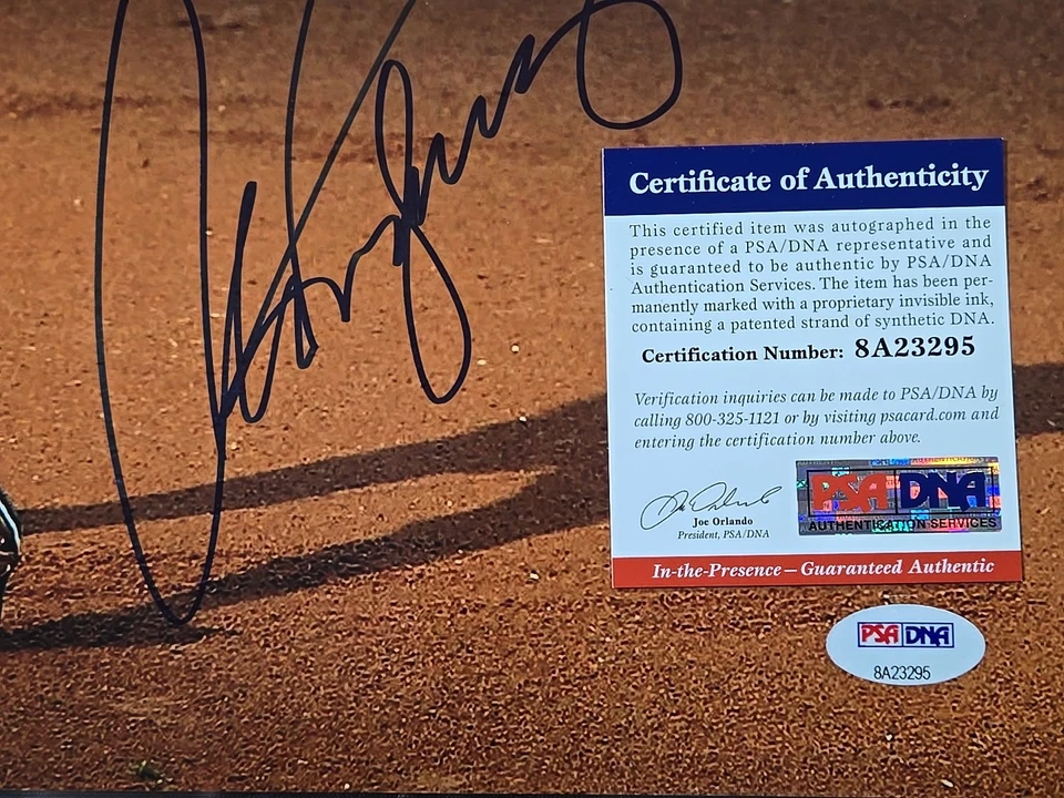 Alex Rodriguez Autographed Yankees 11x14 Baseball Photo PSA/DNA Authentic Auto - Image 4 of 4