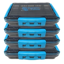 Ultimate Waterproof Tackle Box Trays with Removable Dividers - Organization a...