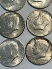 13 Half Silver Dollars dated between 1959 - 1968 ungraded