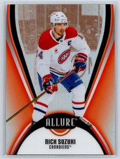 2025-26 Upper Deck Allure #14 Nick Suzuki Red Rainbow