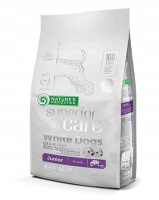 4771317456717 NATURE'S PROTECTION Superior Care White Dogs Grain Free Junio