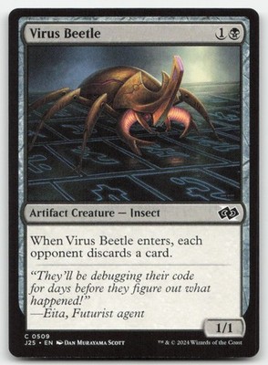 Virus Beetle 509 J25 Foundations Jumpstart Magic MTG NM