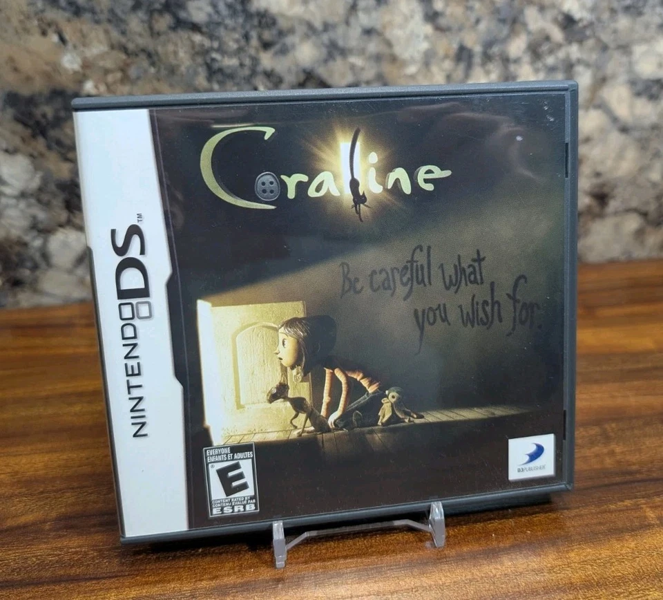 CIB Coraline Video Game for Nintendo DS (2009) Complete D3 Publisher - Image 3 of 4