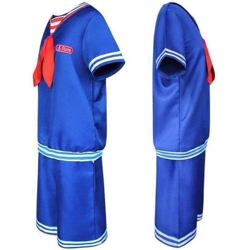 Stranger Things Robin Scoops Ahoy Cosplay Halloween Costume Uniform Fancy Dress& - Picture 18 of 20