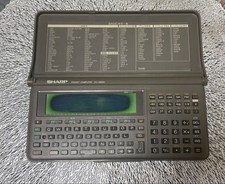 Sharp PC-U6000 Pocket computer Retro collectible Used