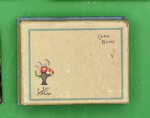 Vintage Langlois Boston Cara Nome Powder Boxer - Full!