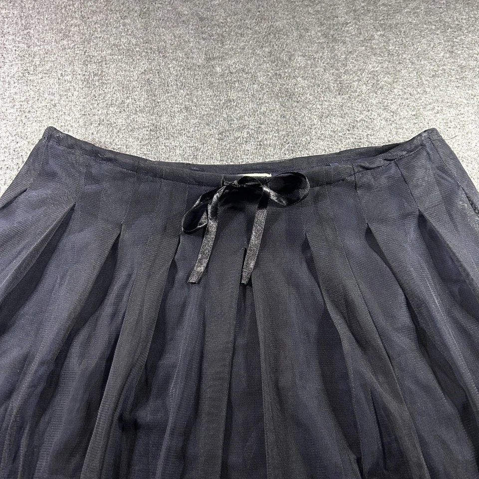 Винтажная черная юбка Free People с тюлевой подкладкой размер M Whimsigoth готическая фея официальная - Изображение 3 из 4