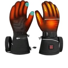 Heated Gloves for Men Women Rechargeable Waterproof Electric Motorcycle- Medium