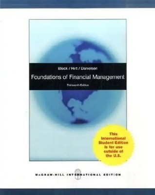 Foundations of Financial Management - Stanley B. Block