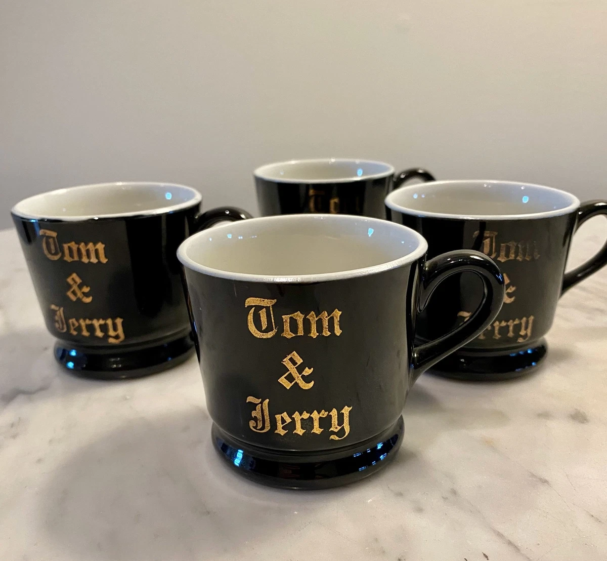 Tom And Jerry Cup In Hazel-Atlas 40s, 50s, 60s Glassware for sale
