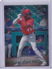 2023 Panini Chronicles Elly De La Cruz Luminance RC Rookie #25 Cincinnati Reds