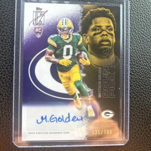 2025 Topps Signature Matthew Golden Rookie Class Autographs (RAW)