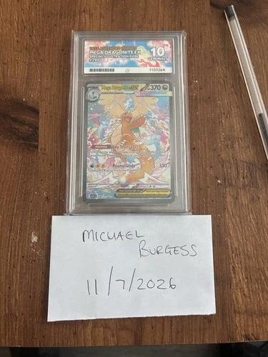 Ace Grading 10 Mega Dragonite ex 290/217 2026 Ascended Heroes SIR Full Art