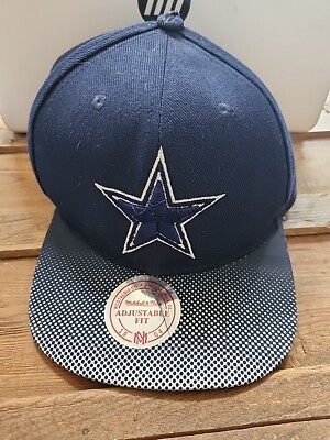 Mitchell Ness NFL Dallas Cowboys Flat Brim Adjustable
