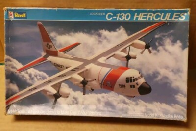 REVELL 1/144 LOCKHEED C-130 HERCULES 4535 US Coast Guard Transport