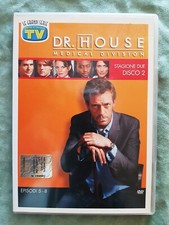DVD DR. HOUSE MEDICAL DIVISION STAGIONE 2 DISCO 2 EPISODI 5/8 SORRISI CANZONI