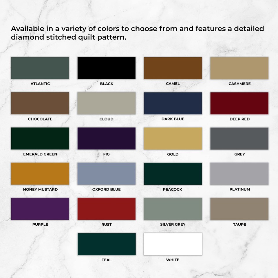 Tribeca Living Brisbane Oversized Queen Quilt Bedding Set, Solid 3