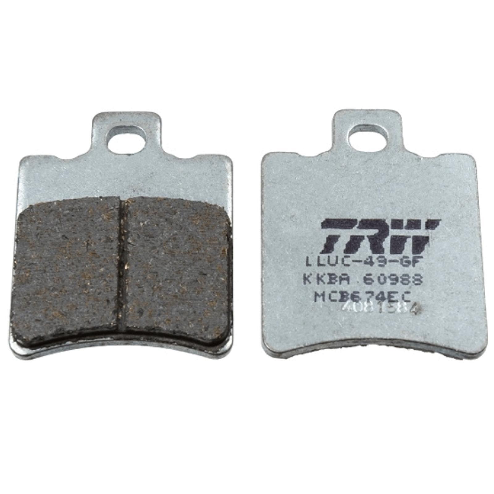 TRW brake pads fit Aprilia Suzuki Yamaha Peugeot Beta Honda Keeway Malaguti MBK