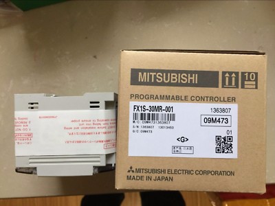 Mitsubishi FX1S-30MR-001 1PC New PLC FX1S30MR001 In Box Free Shipping