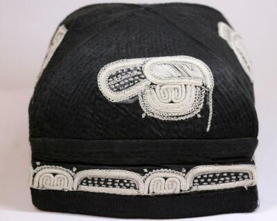 UZBEK USSR VINTAGE TRADITIONAL EMBROIDERY TUBETEIKA CAP/HAT  display picture 3