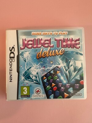 ds Jewel Time Deluxe Game REGION FREE PAL VERSION