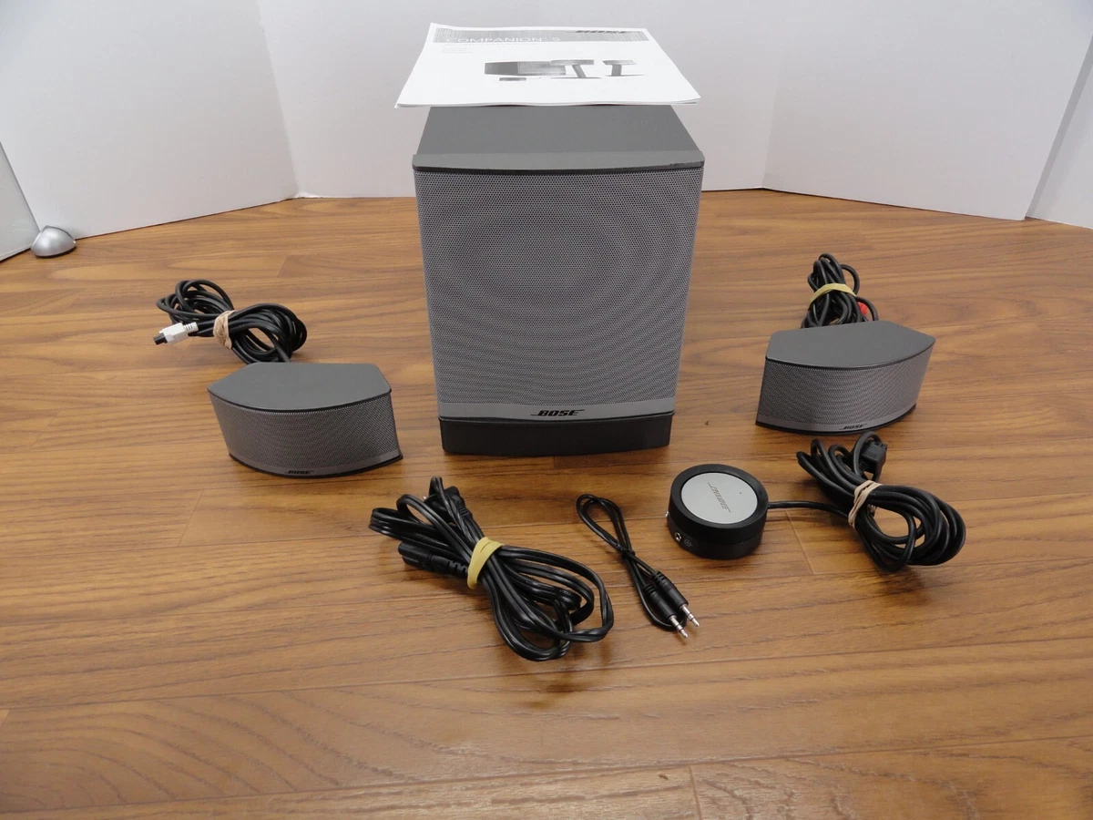 Bose Companion 5 Multimedia Speaker System | eBay