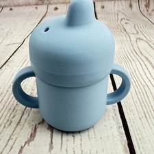 100 Silicone Baby Training Cup Shatterproof Toddler Sippy Cup with Straw