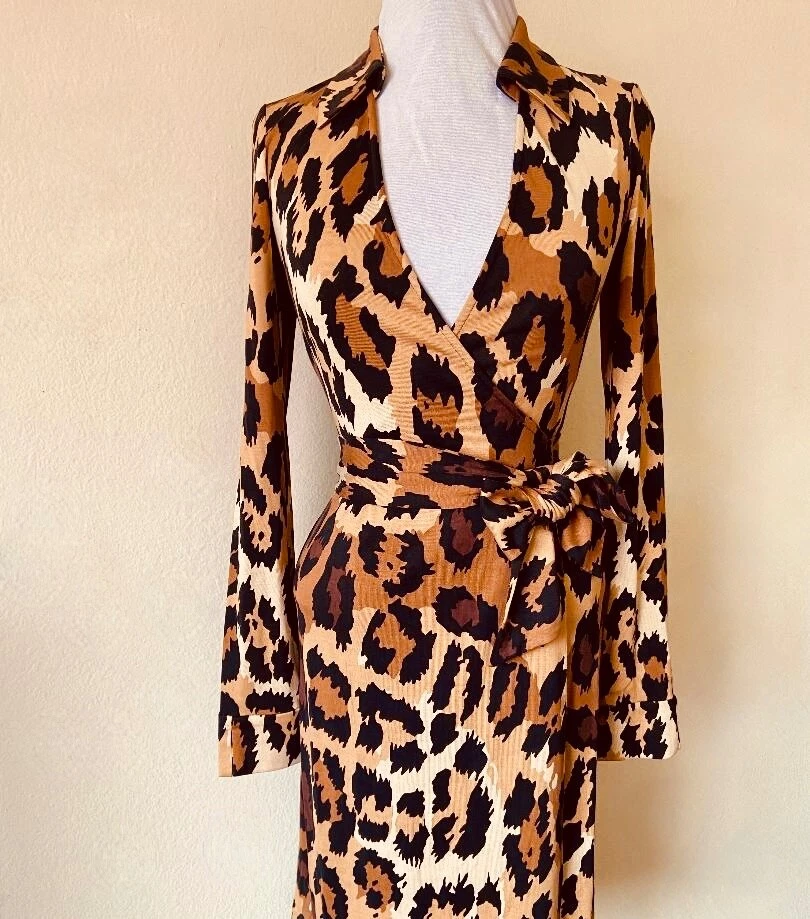 Diane von furstenberg vintage wrap clearance dress