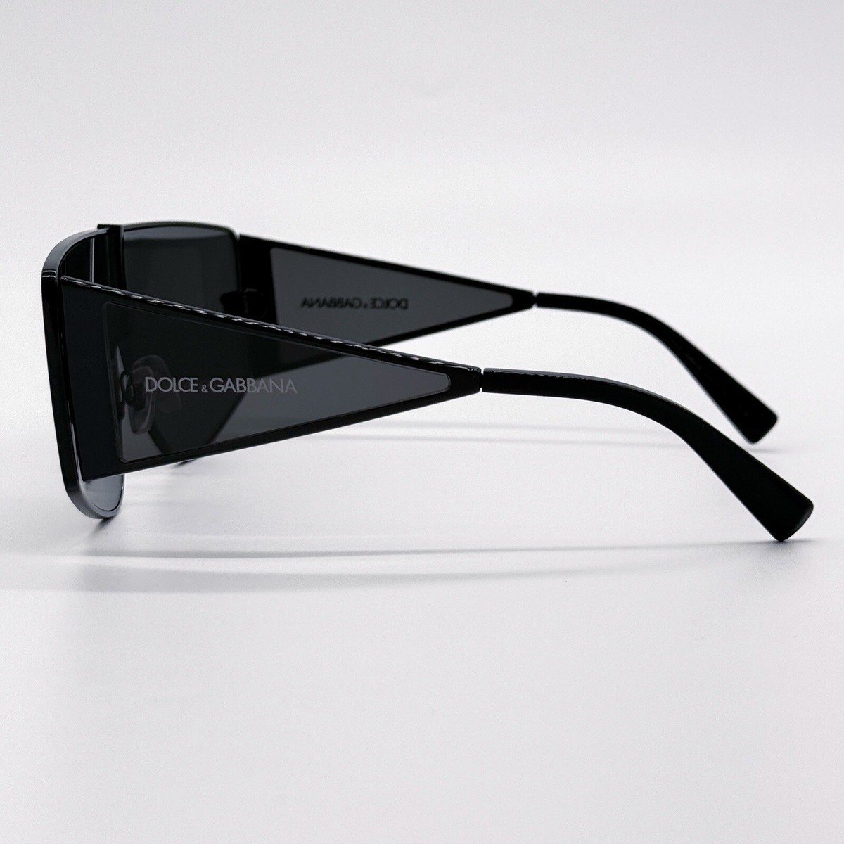 NEW DOLCE&GABBANA DG2305 01/87 OVERSIZED BLACK WOMEN SUNGLASSES DOLCE&GABBANA NEW DOLCE&GABBANA DG2305 01/87 OVERSIZED BLACK WOMEN  main image 2