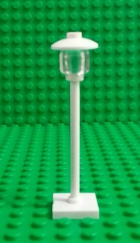 *NEW* Lego White Street Light Pole Modular Custom House Towns Streetscape x 1  - Afbeelding 1 van 3