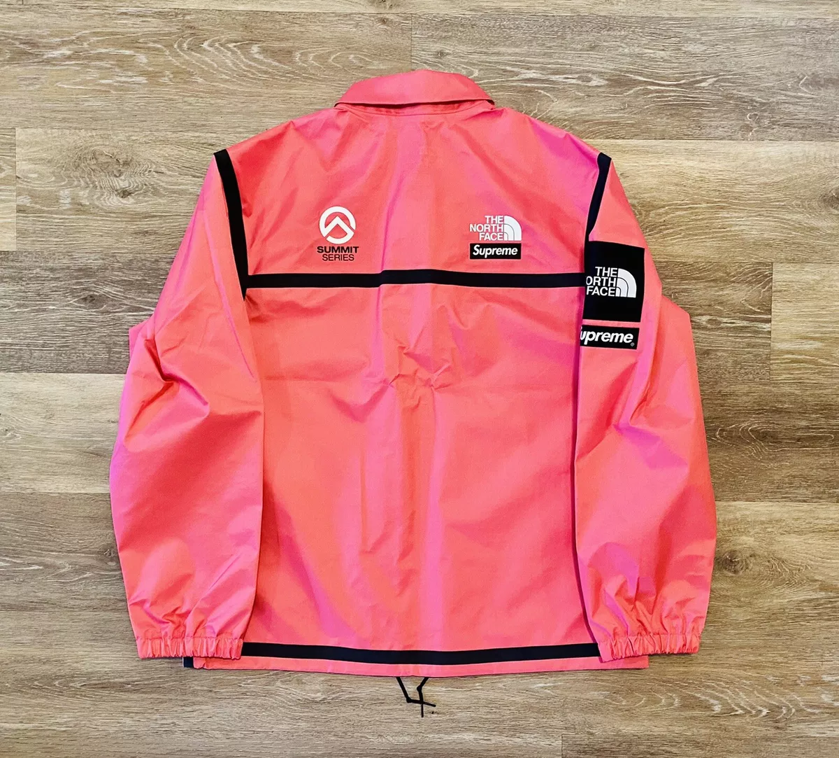 Supreme x The North Face Summit Series OTR Tape Seam Coach Pink