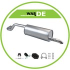 Endschalldämpfer für SKODA RAPID 1.2 LIMOUSINE SPACEBACK 2012- 86-105PS Auspuff