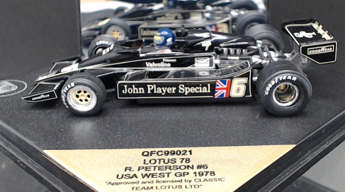 プラネックス ロータス78 1978 南アフリカGP R.ピーターソン プラネックス ロータス78 1978 南アフリカGP R.ピーターソン Lotus78