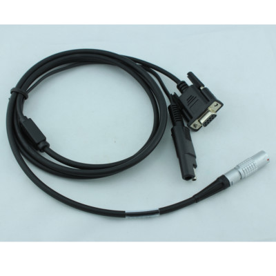 Programming Cable for Leica GFU15 0Watt Radio 8 pin to RS232 Serial and SAE