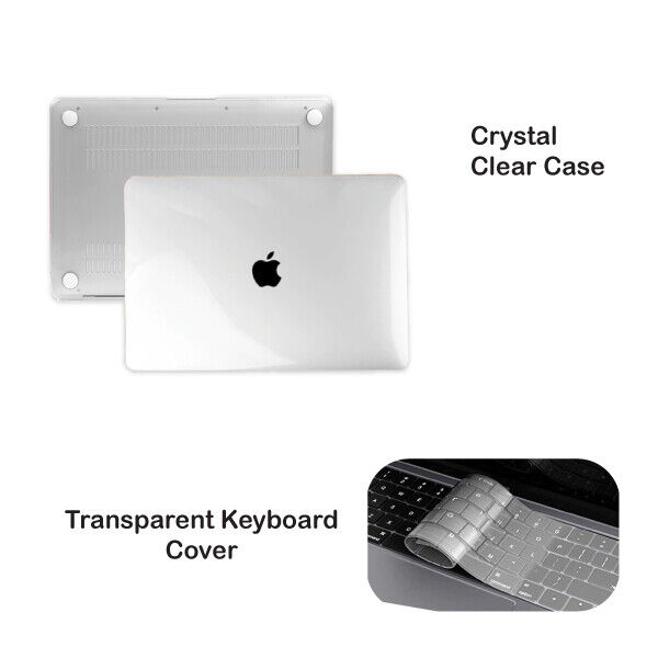 Macbook Case / Keyboard Cover / LCD Clear Matte Black Peach Air Pro 13" 16" inch