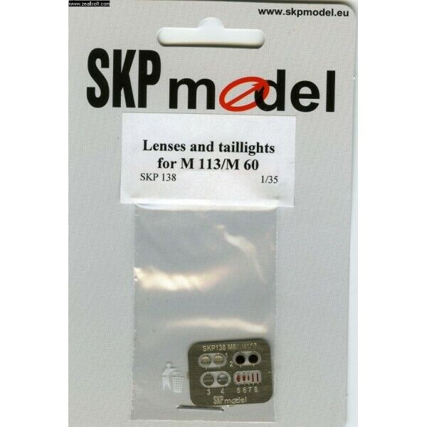 SKP Models 1/35 Lenses and Taillights for M113/M60 kit